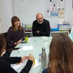 Reunión donde se abordó la problemática de los centros de menores de Málaga