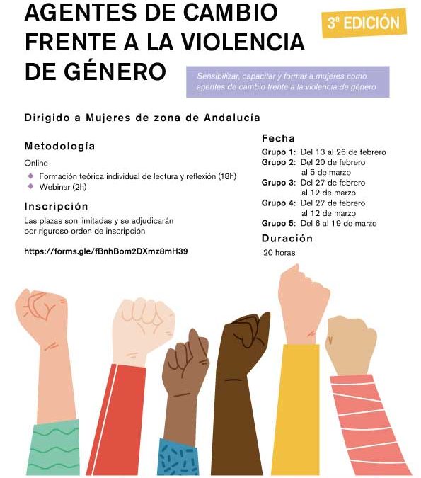 La ONGD malagueña Prodiversa formará a 310 mujeres contra la Violencia Machista en Andalucía