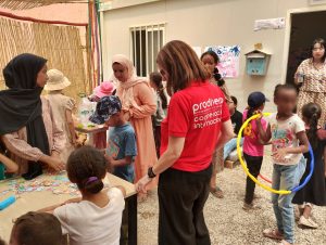 Centro educativo habilitado por Prodiversa tras terremoto Marruecos